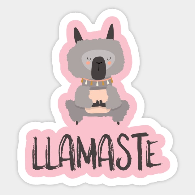 Llamaste Sticker by CatMonkStudios